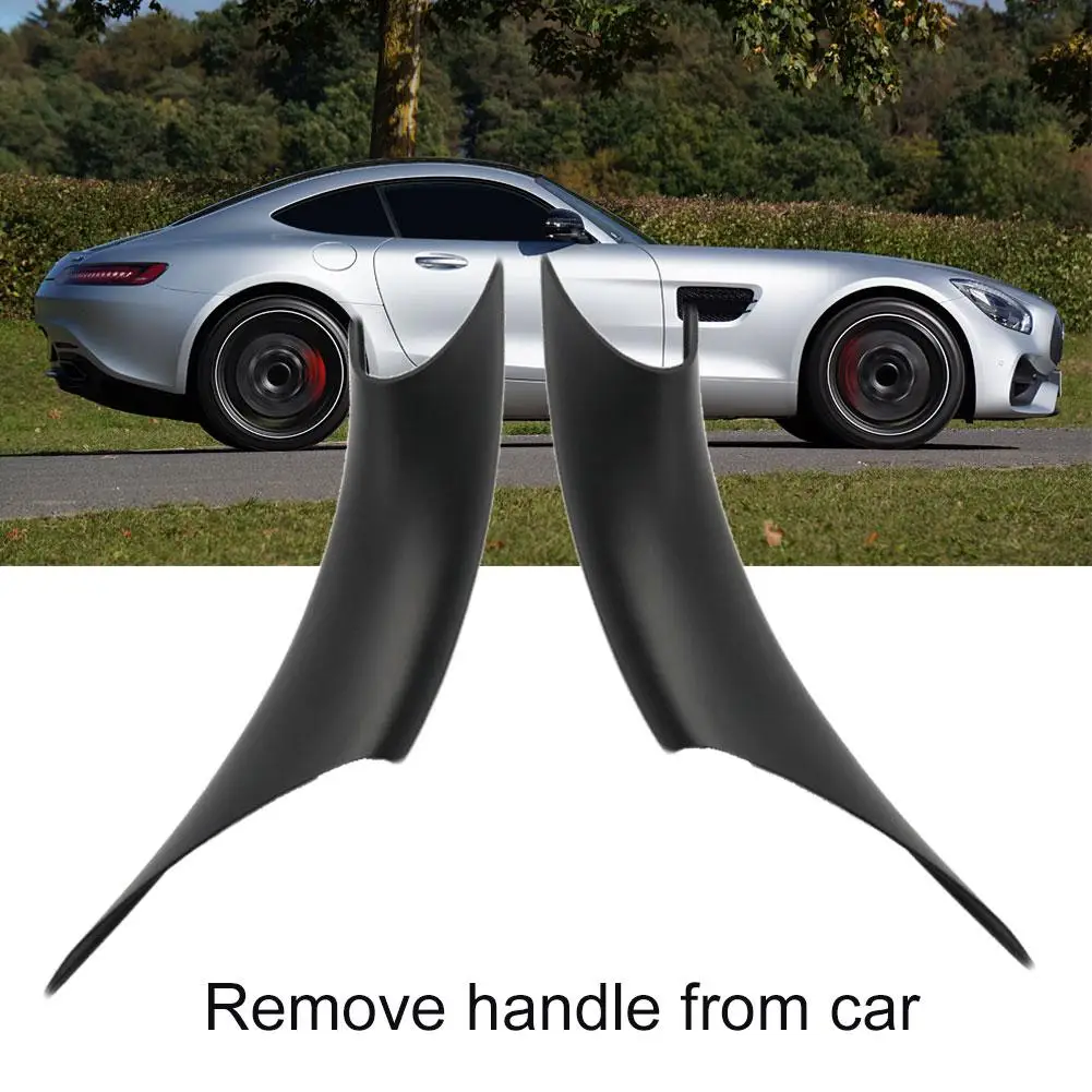 New 1 Pair Good Quality Car Interior Inside Door Pull Handle Cover for BMW F30 F35 3 4 Series