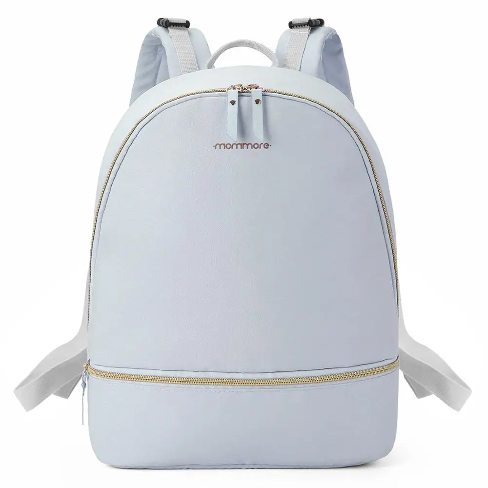  ECOSUSI Large Diaper Backpacks Fit 13' Laptop Travel Diaper Bags with Changing Pad Lightweight Nurs