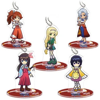 

1pcs Shin Sakura Taisen Acrylic Figure Keychain Strap Stand