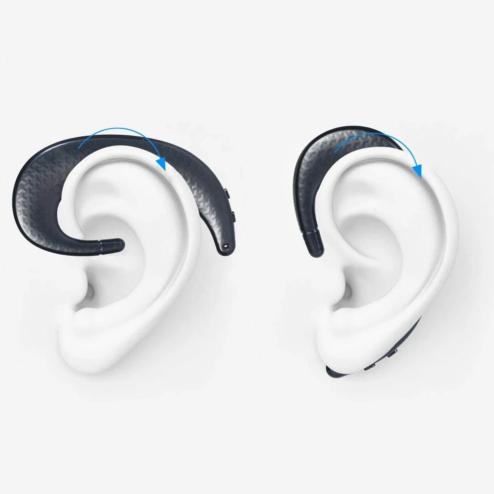 Bluetooth Bone Conduction Earphones Wireless Stereo Earphone Headset Mic LHB99