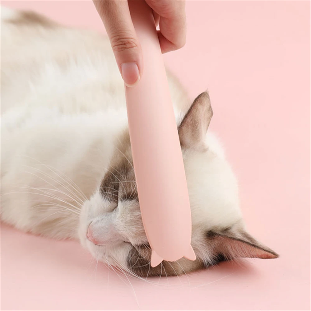 

1pc Pet Cat Daily Hair Care Tools Simulation Massage Comb Pet Tongue Comb Portable Daily Hair Care 5