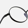 Montura de gafas ópticas redondas para hombre y mujer, montura de gafas de titanio puro Vintage, montura de gafas graduadas para miopía, gafas pequeñas de marca de lujo, 2022 ► Foto 3/6