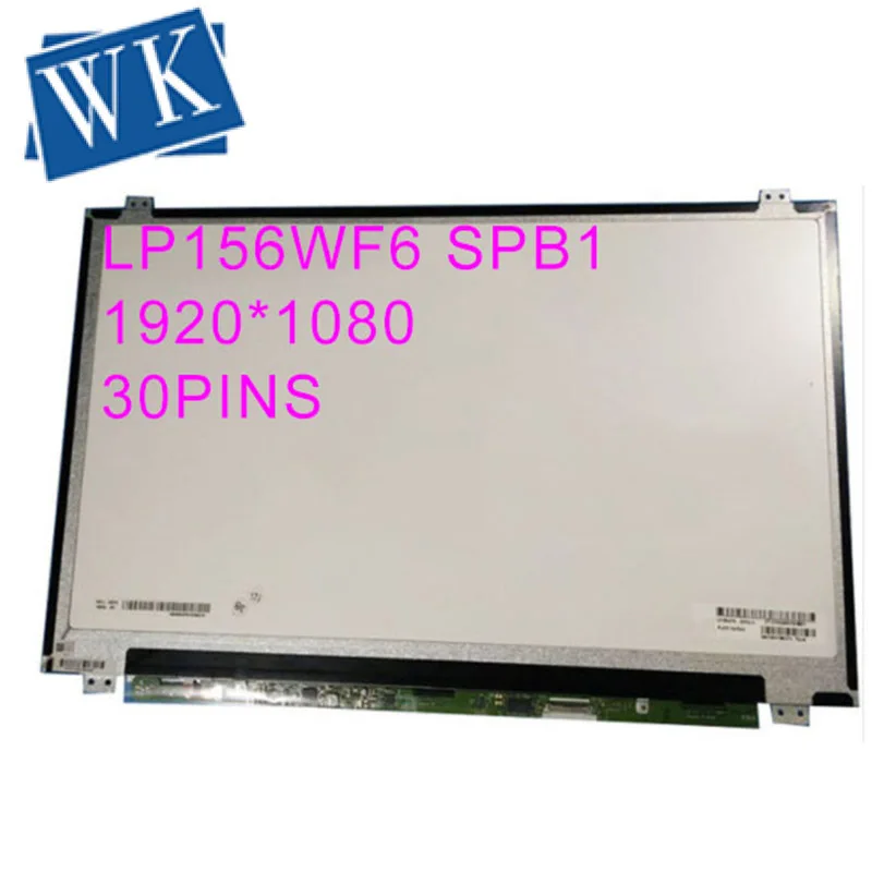 

LP156WF6 SPA1 SPB1 K1 LP156WF4 NV156FHM-N31 N41 N42 IPS ЖК-экран для ноутбука 1920*1080 30pin