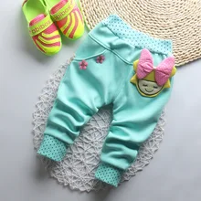 Стеганая хлопковая куртка для малышей брюки с начесом толстая и теплая одежда со Детские 1 до 3 лет брюки с хлопковой подкладкой зимняя Лидер продаж 4-х лет для девочек