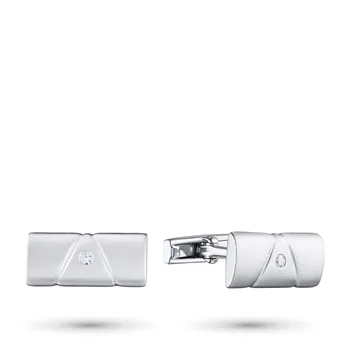 

Cufflinks in silver with diamond e1701zp01181200
