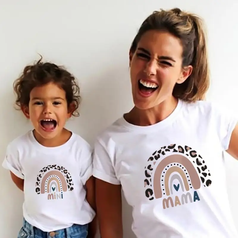 Cute Matching Mother & Daughter Shirt