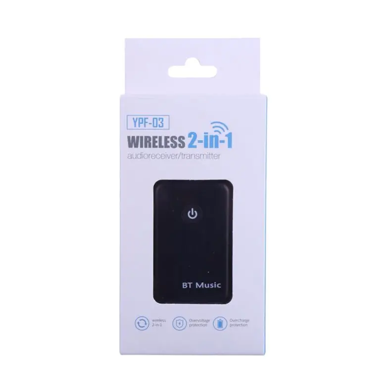 1PCS 2in1 Bluetooth Wireless Audio Transmitter Receiver 3.5mm Music Adapter