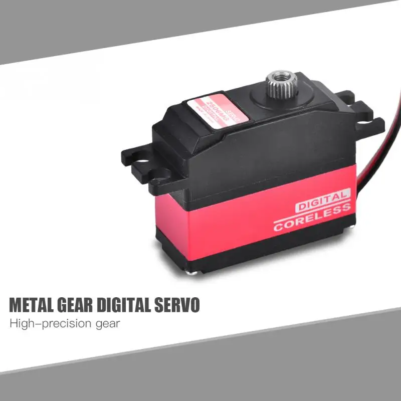 

Hot JX Servo PDI-2506MG 25g Metal Gear Digital Coreless Micro Servo for Remote Control 450 Helicopter Fixed-wing airplane RC Par