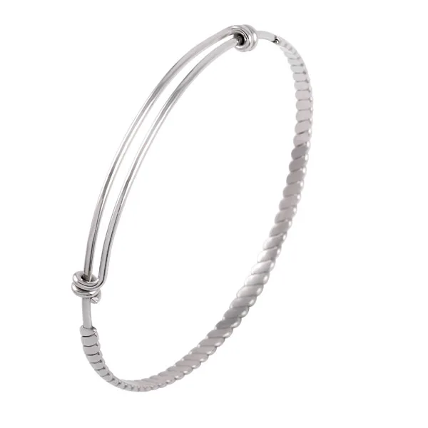 

CT-012 Luxury Gold Stainless Steel Bracelets Bangles Female Heart Forever Love Brand Charm Bracelet for Women birthday