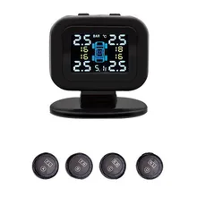 Мини Автомобильный водонепроницаемый внешний датчик давления в шинах Система контроля температуры