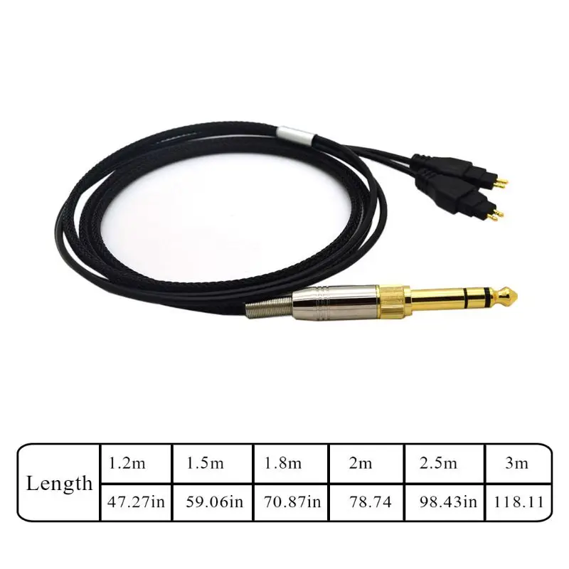 1 шт. для наушников HD600 HD650 HD525 HD545 HD565 Наушники Замена Audi шнуры