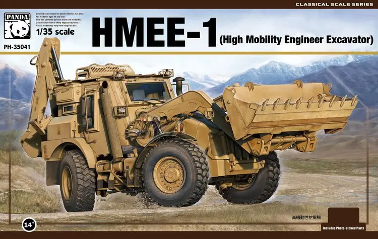 Panda Hobby PH35041 1/35 HMEE-1(высокой подвижности инженерного экскаватора)-масштабный модельный комплект