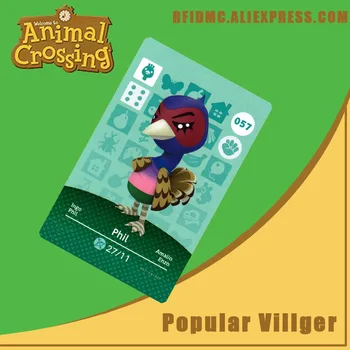 

057 Phil Animal Crossing Card Amiibo for New Horizons