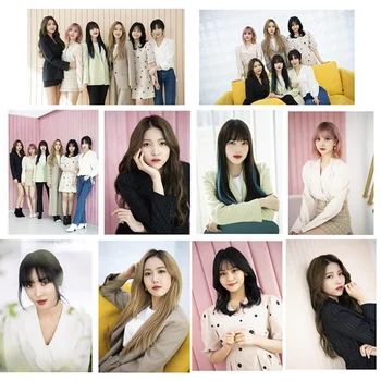 

20 Pcs/Set High Quality Kpop Gfriend New Album LABYRINTH-Gfriend Crystal Card Sticker Photo Sticky Card Photocard Sticker