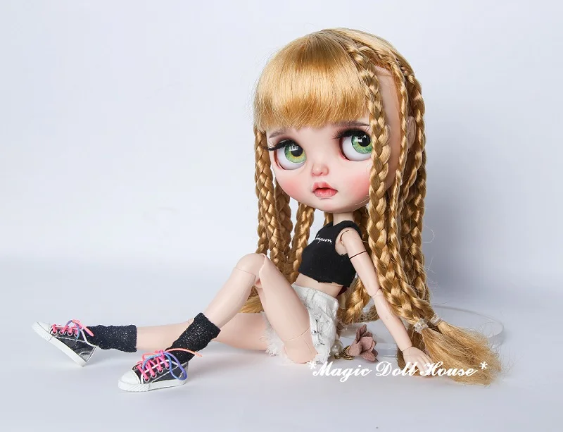 [MG675] Neoblythe аксессуары для кукол# 2pr Блестящий сетчатый чулок для NeoBlythe кукла azone для розничной продажи кукольной одежды