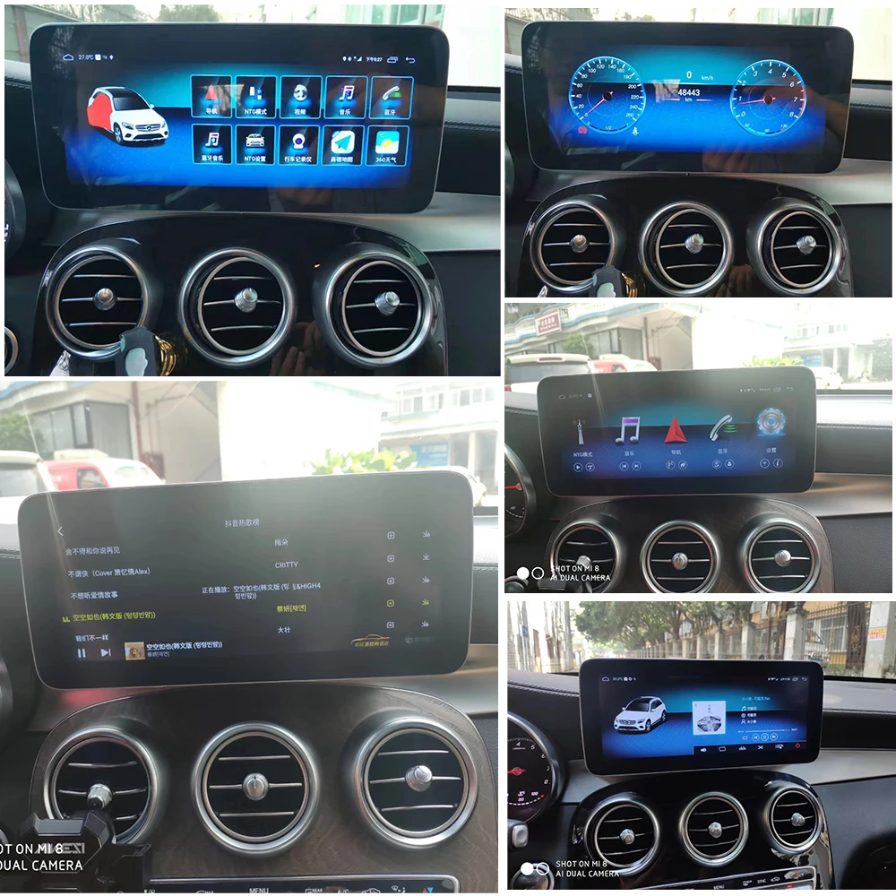 Автомобильный мультимедийный плеер стерео gps DVD Радио Навигация Android экран для Mercedes Benz GLC класс X253 C253 GLC300 GLC350 GLC200