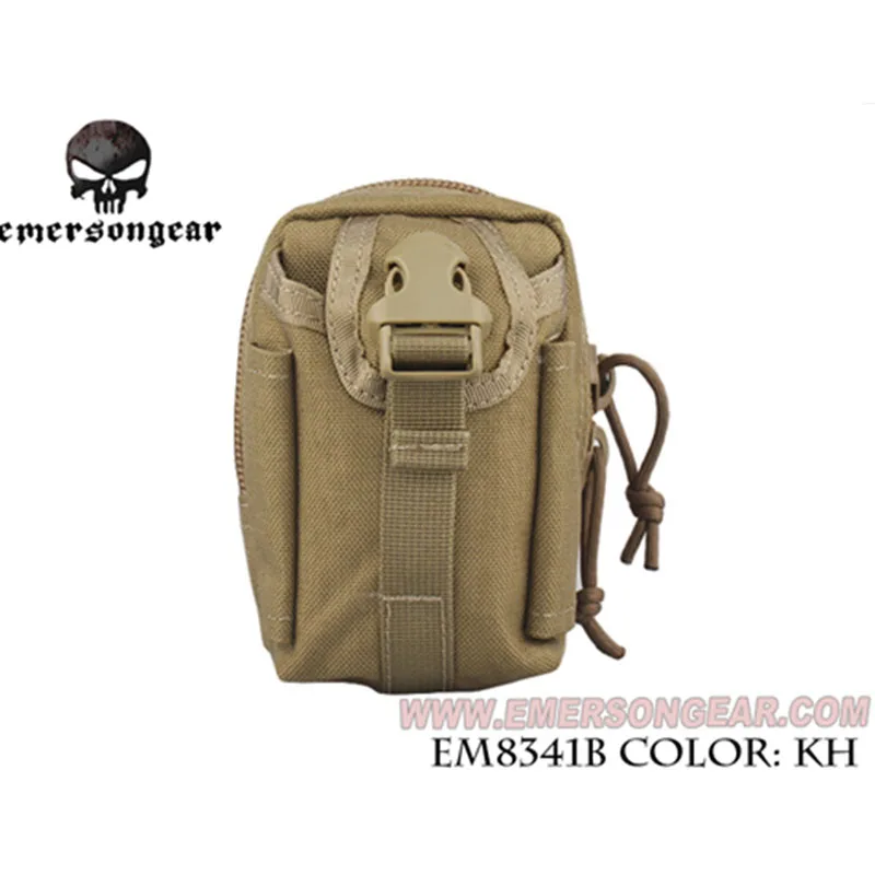 KH Emersongear Emerson тактическая поясная сумка M1 многофункциональная Практичная поясная сумка Подсумок Тактический БЫСТРОРАЗЪЕМНАЯ пряжка - Цвет: KH