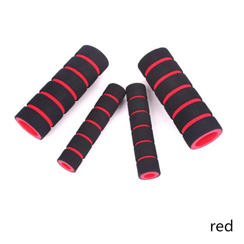 Handle Bar 4pcs/set Bike Racing Bicycle Motorcycle Foam Sponge Grip Cover Handlebar Non-slip Soft