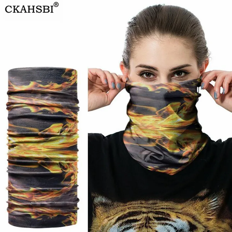 

CKAHSBI Magic Headband Outdoor Sports Neck Warmer Cycling Bike Bicycle Riding Women Ski Face Mask Head Scarf Scarves Bandana