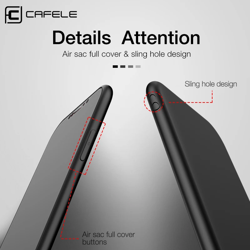 CAFELE Phone Case for iPhone 11 pro max Soft TPU Cover Ultra Thin Matte Cases for Apple iPhone 11 pro Full Coveing Shell