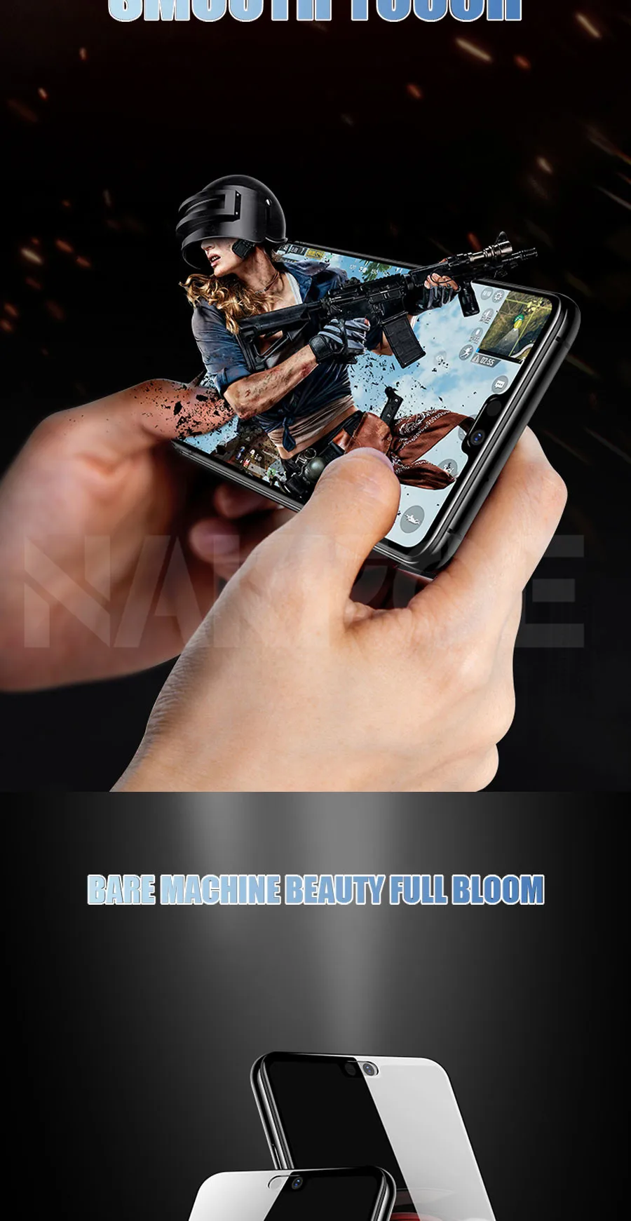 9D полное покрытие из закаленного стекла для huawei P20 Pro P10 P9 Lite Plus Защитная пленка для экрана huawei P Smart