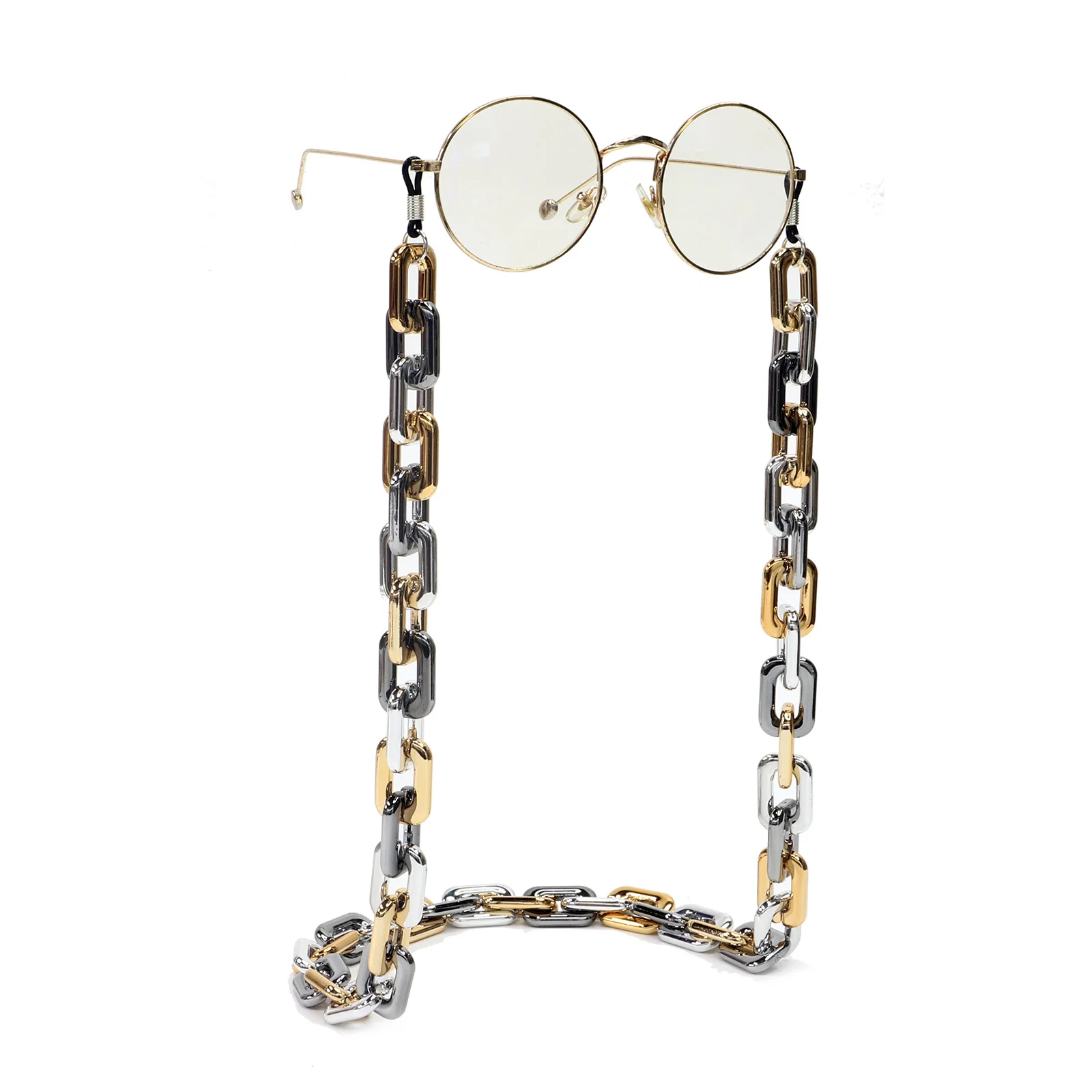 

Kid Women Glass Chain Face Mask Chain Necklace Strap Non-slip Eyeglass Holder Cord Neck Sunglass Strap Chain for Unisex Jewelry