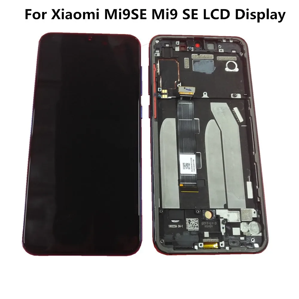 

Original 5.97" For Xiaomi MI 9 SE Mi9 SE Lcd Screen Display Touch Screen Digitizer Assembly With Frame AMOLED Display For Mi9 SE