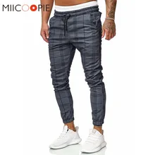 Ретро клетчатые шаровары, мужские брюки, новая мода, хип-хоп, для тренировок, фитнеса, бегунов, мужские спортивные штаны, весна, осень, уличная одежда, S-XXL