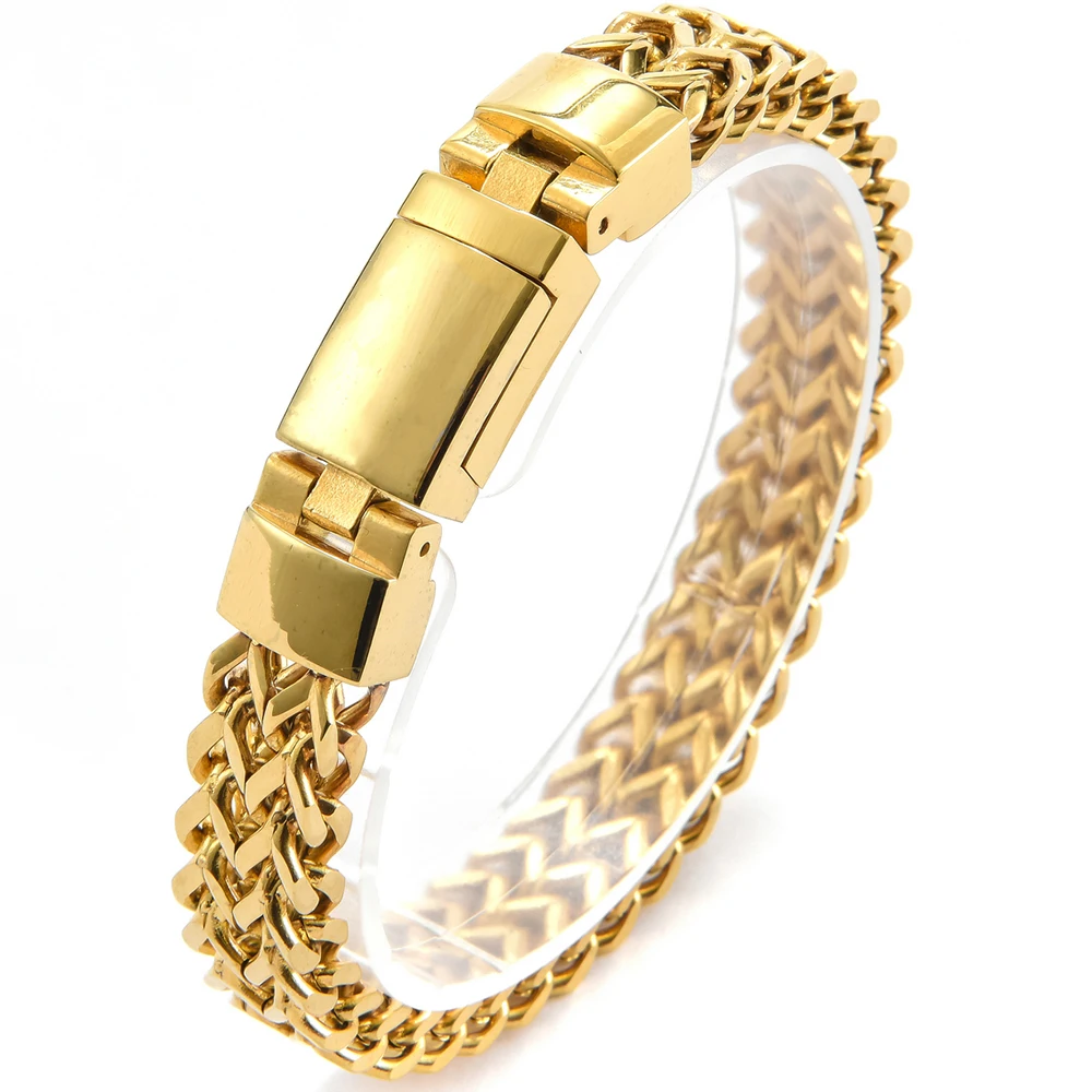 Buy Jazz Men's Gold Bracelet 22 KT yellow gold (12.14 gm). | Online By  Giriraj Jewellers