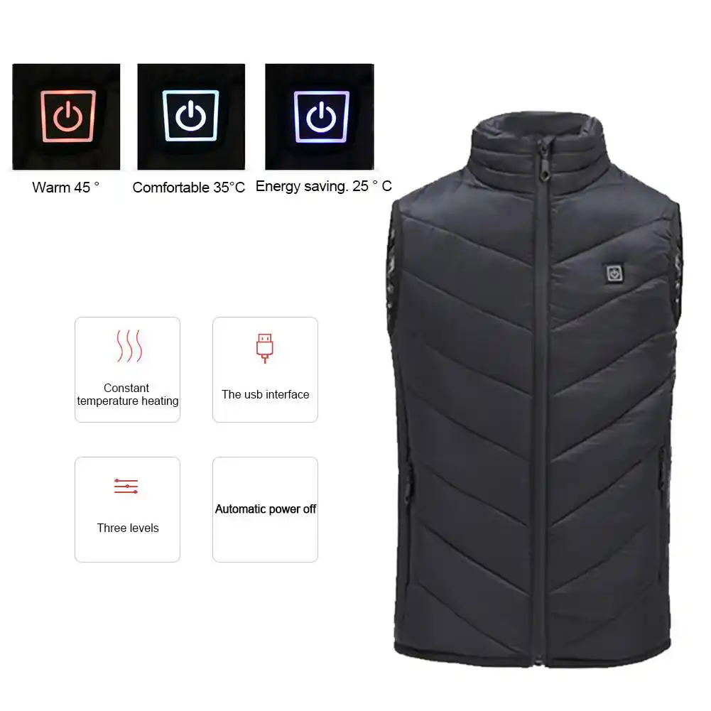 jaqueta com aquecedor