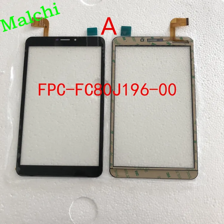 8,0" Fpcfc80j19600 White For Mmp8s2a4g Pc Touch Screen