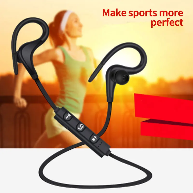 Wireless Headphones Sport Running Bluetooth Earphone Handsfree Bass Stereo Bluetooth Headset with Mic For xiaomi all Smart Phone