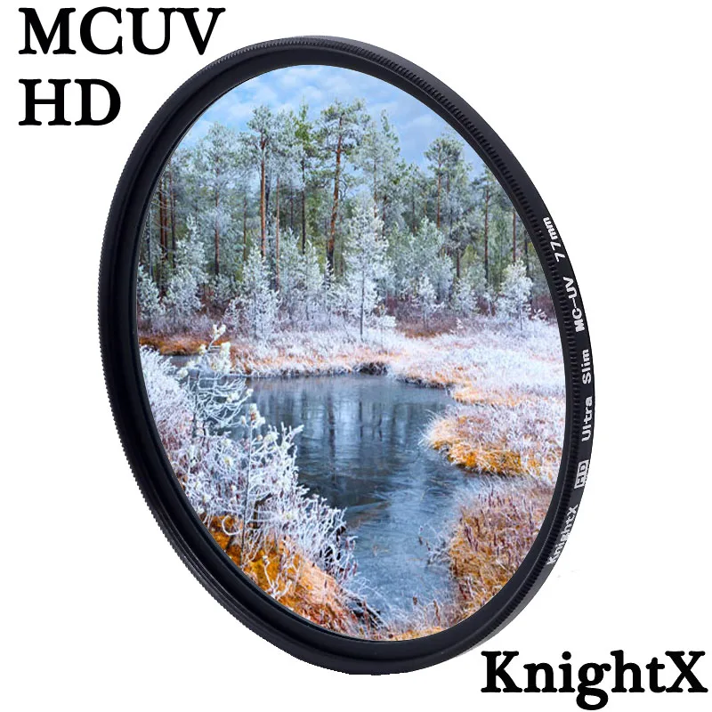 Круговой поляризатор KnightX HD MCUV 49 мм 77 58 52 UV CPL FLD для камеры Nikon Canon Pentax Sony DSLR|circular