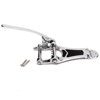 

Tremolo Bridge Tailpiece Hollowbody for Archtop Guitar Replacement Accessory