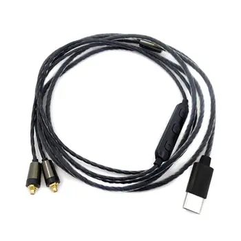 

Type-c MMCX Earphone Cable for SHure SE215/315/535/846 with Mic for Huawei NOkia