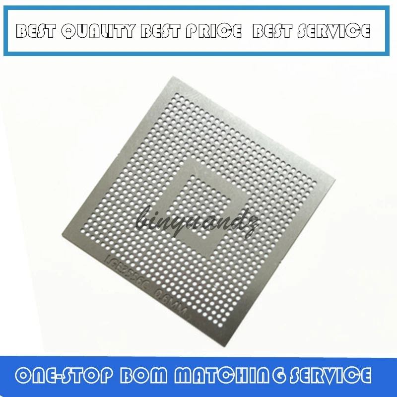 

LGE3556C LGE3556 LGE3556CP LCD BGA 0.6MM solder ball chip size steel mesh steel mesh Template Stencil