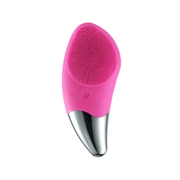 

Electric Facial Cleansing Brush Silicone Cleansing Instrument Sonic Face Cleaner Deep Cleaning Face Cleansing Massager Brush