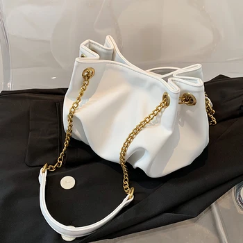 

Casual bucket bag 2020 Fashion New High quality Soft PU Leather Women's Designer Handbag Shoulder Messenger crossbody Bag Female