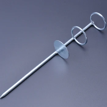 

Portable Steel Metal Double-circle Fishing Rod Bracket Sea Fishing Rod Insert Stand HolderFishing Pole Rack Lightweight AHPU