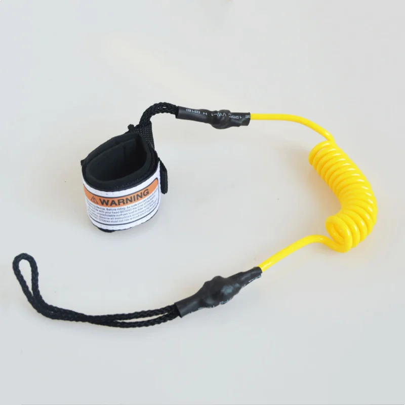 4 Feet Surfboard Ankle Leash Surfing Elastic Coiled Stand UP Paddle Board Leg Rope Surf Sup | Спорт и развлечения