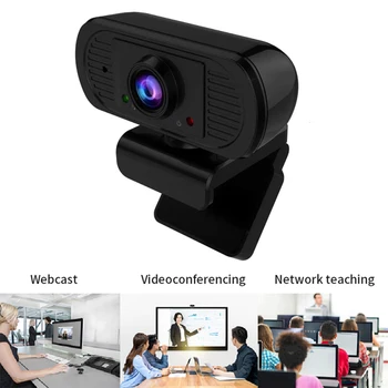 

2020 Hot selling 1080p Auto focus Computer Camera Built-in Microphone USB Driver-free For Video Conference Webcast Video Call