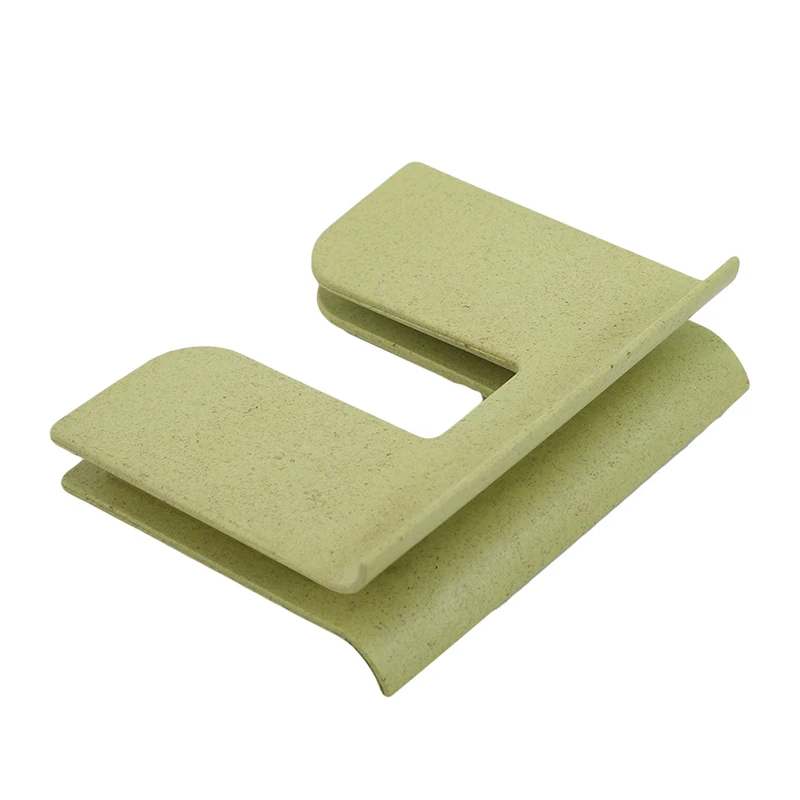 1pc Table Decorate Green Letter U Toothpick Storage Box Cotton Swab Box Dust toothpick Box Storage Organizer