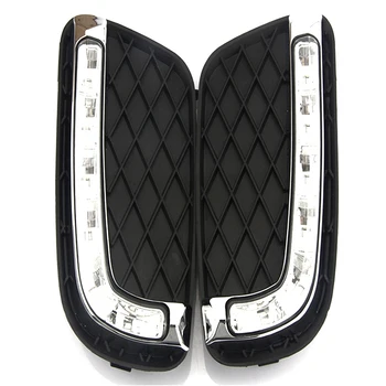 

12V Led Car Drl Daytime Running Lights Daylight Signal Fog Lamp Driving Light For Mercedes Benz Smart Fortwo 2008 - 2011