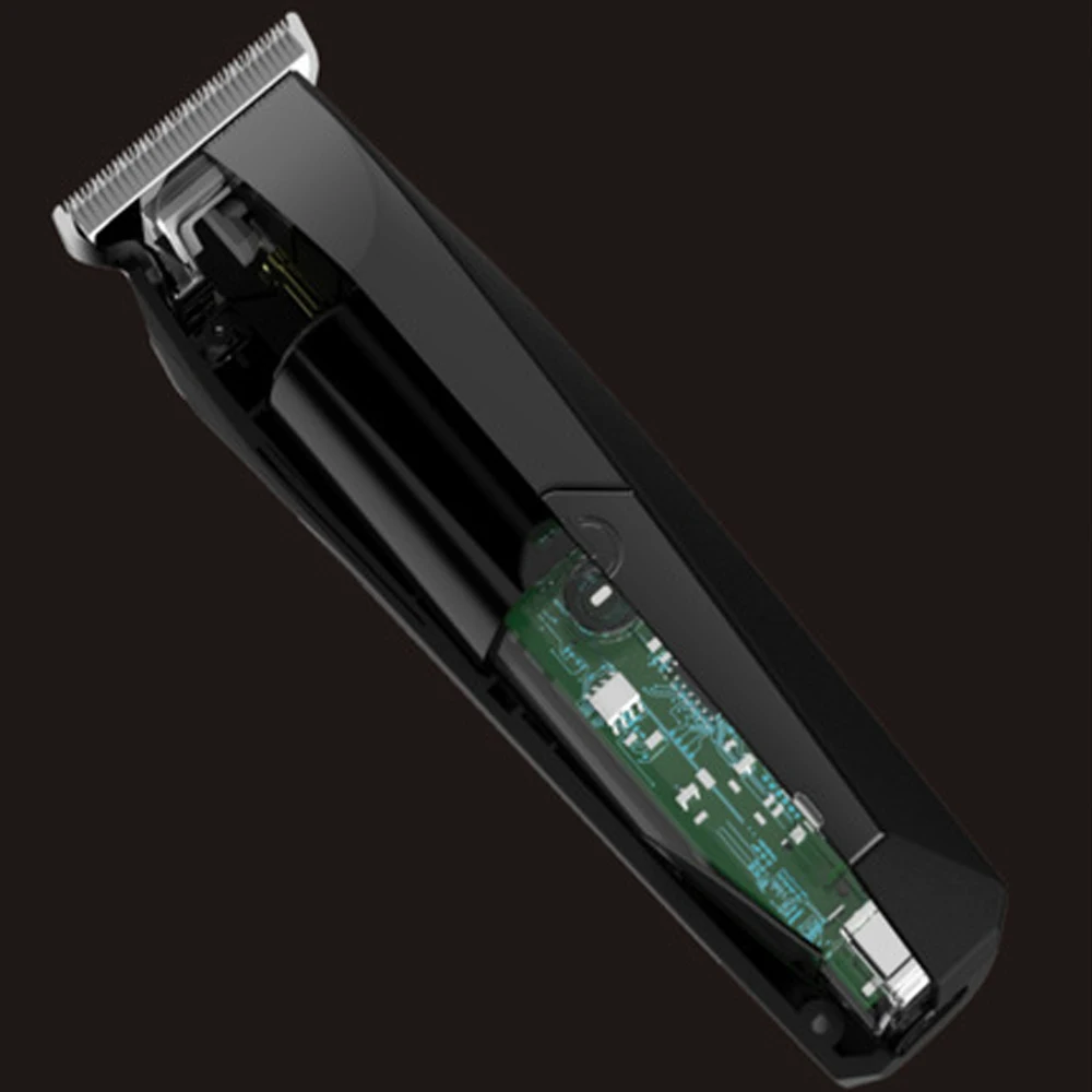 Профессиональная машинка для стрижки волос с лезвиями 0 1 мм 800 мАч USB зарядка