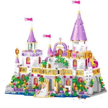 

Friends QL1106 731pcs Princess Windsor Castle Building Brick Blocks Set Toys 41148 for Girl Best Gifts