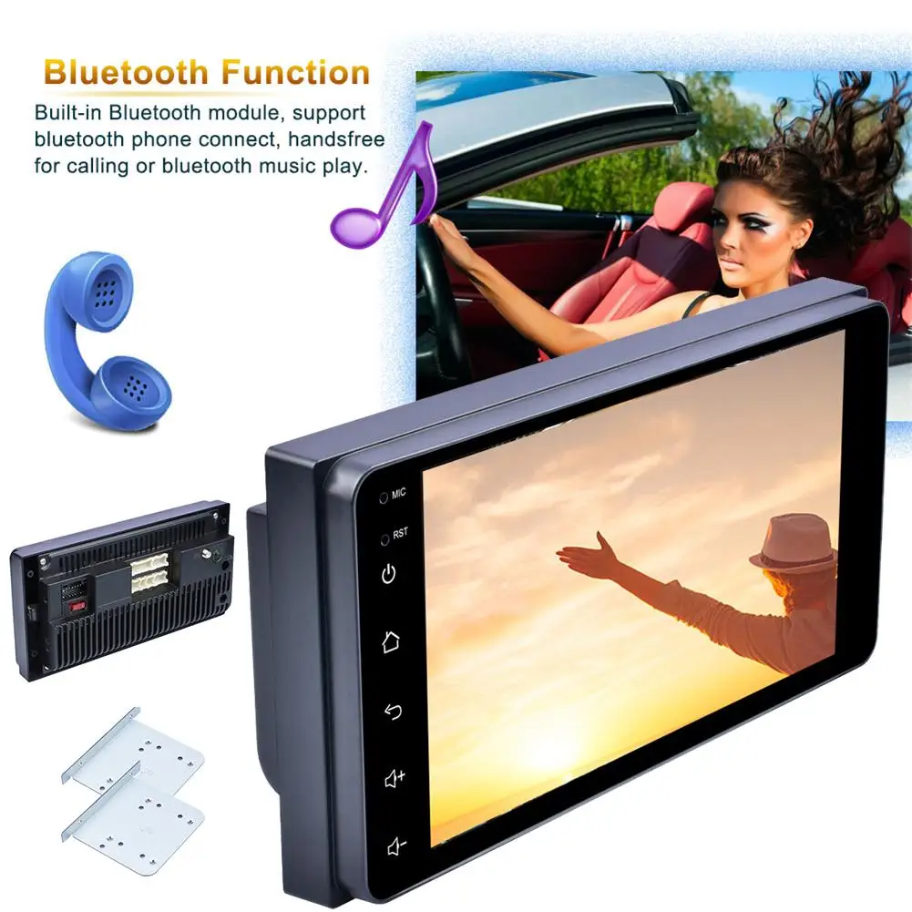  7 zoll Bluetooth Auto Video Für Android 8.1 Auto Mp5 Gps Player + Phonelink + + Bluetooth + AM/FM f