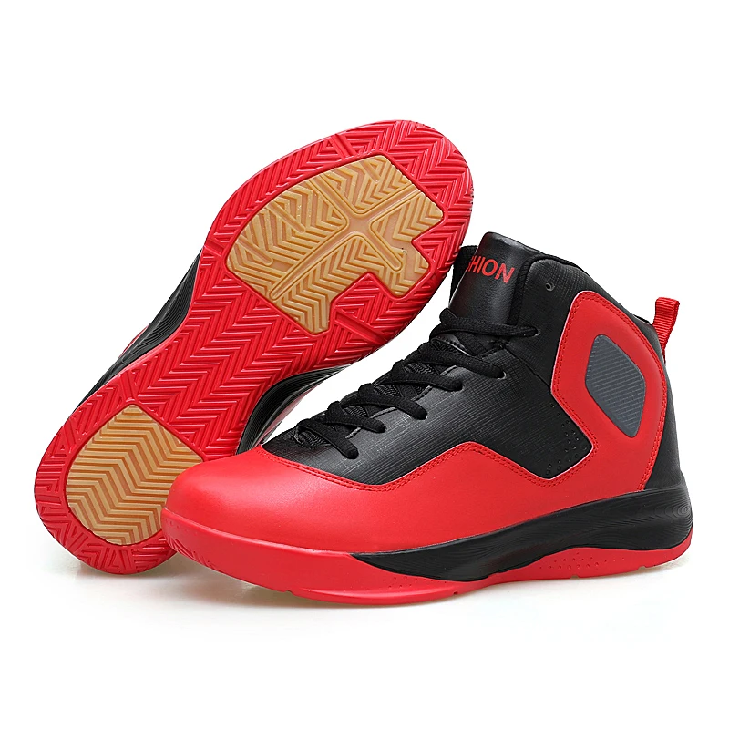 Мужские кроссовки баскетбольные туфли Jordan 13 кроссовки для баскетбола, высокое качество кроссовки для мальчиков детская ретро Обувь Jordan кроссовки - Цвет: Красный