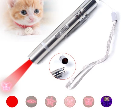 

Cat Chaser Toys Funny Cats Laser Toy USB Interactive Rechargeable LED Light Pointer Funny Cat Stick Exercise Training Tool