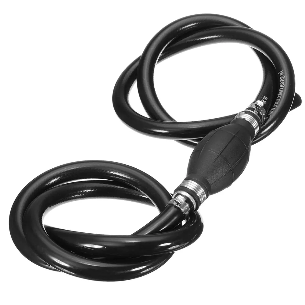 Hose Assembly Fuel Pipe Universal Fuel Line Assembly Motor Caravans 10mm W/ Primer Bulb Durable