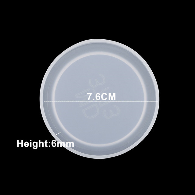 Heart Square Silicone Epoxy Resin Mold Tools Liquid Silicone Transparent Dish For DIY Jewelry Making Finding Supplres